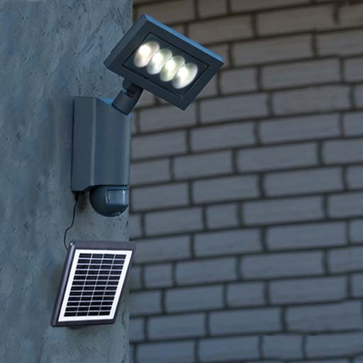 Изображение товара Бра уличное Oasis Light Solar W6101S-PIR SL Gr
