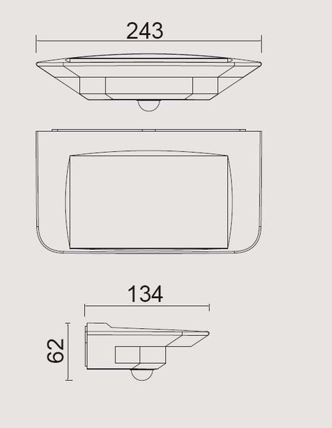 Изображение товара Бра уличное Oasis Light P9014 S