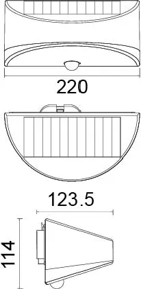 Изображение товара Бра уличное Oasis Light P9015 S