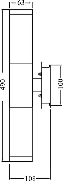 Изображение товара Бра уличное Oasis Light 75707 SS