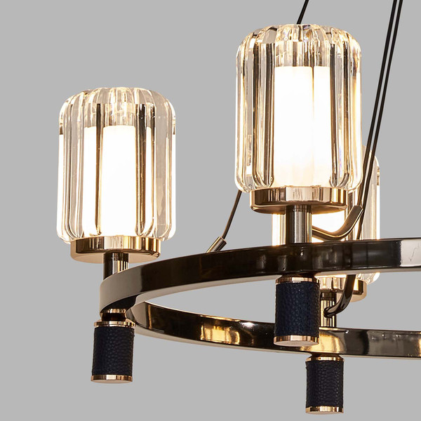 Изображение товара Люстра DeLight Collection P0738-6A (gold/pearl black)