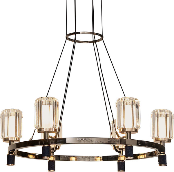Изображение товара Люстра DeLight Collection P0738-6A (gold/pearl black)