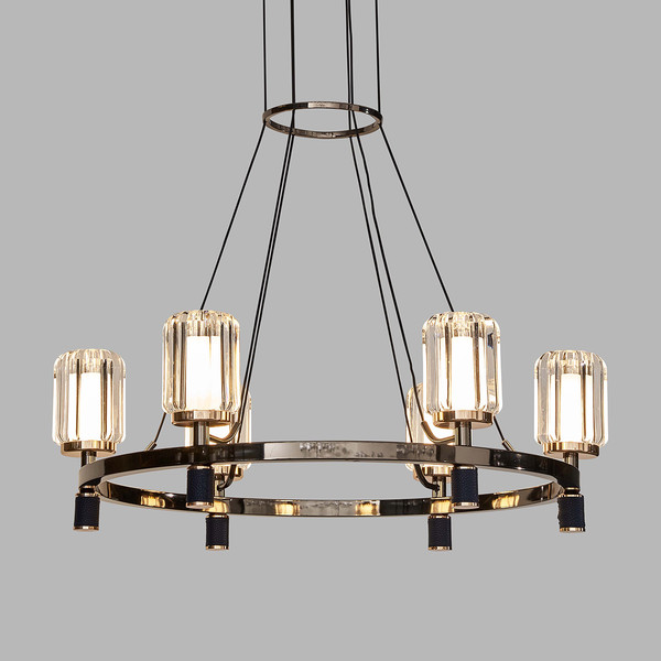 Изображение товара Люстра DeLight Collection P0738-6A (gold/pearl black)