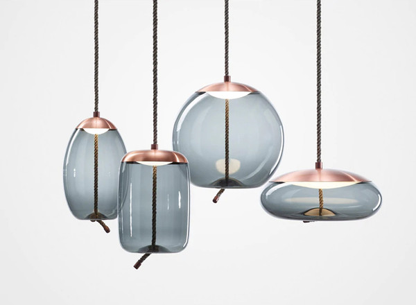 Изображение товара Потолочный светильник DeLight Collection Knot 9966P/D (copper/blue)