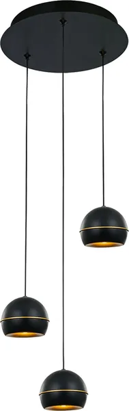 Изображение товара Потолочный светильник DeLight Collection MD21001034-3A (black/gold)