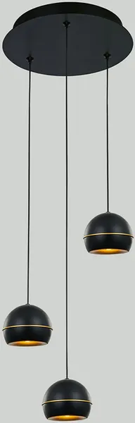 Изображение товара Потолочный светильник DeLight Collection MD21001034-3A (black/gold)