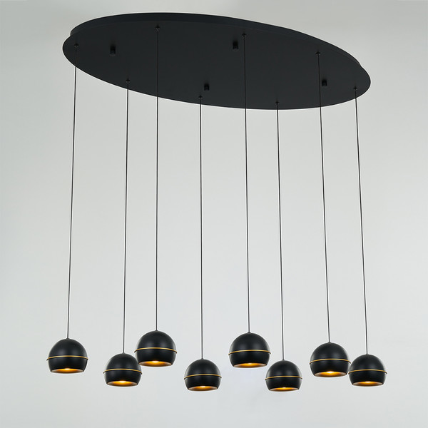 Изображение товара Люстра DeLight Collection MD21001034-8A (black/gold)