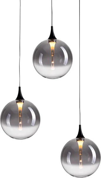 Изображение товара Потолочный светильник DeLight Collection MD23001045H-3A (black/smoky)
