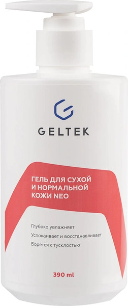 Изображение товара Гель для лица Geltek Neo для сухой и нормальной кожи (390мл)
