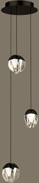 Изображение товара Потолочный светильник DeLight Collection MD24001033-3A (black/clear)