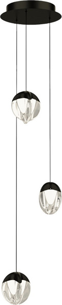 Изображение товара Потолочный светильник DeLight Collection MD24001033-3A (black/clear)