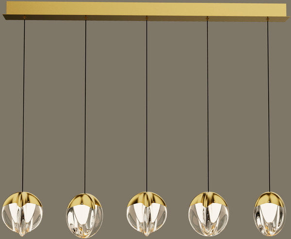 Изображение товара Люстра DeLight Collection MD24001033-5B (gold/clear)
