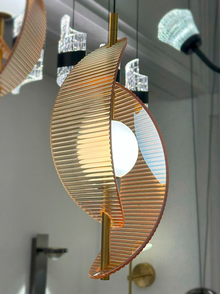 Изображение товара Люстра DeLight Collection MD24030035-5B (brass/amber)
