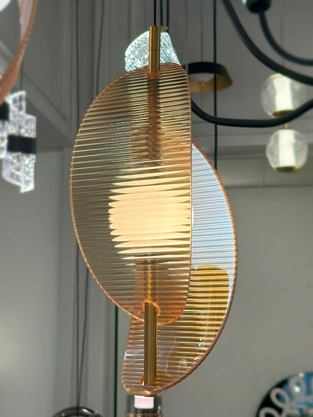 Изображение товара Люстра DeLight Collection MD24030035-5B (brass/amber)