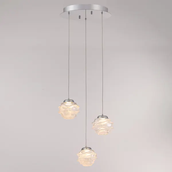 Изображение товара Потолочный светильник DeLight Collection MD25030003-3A (chrome/clear)