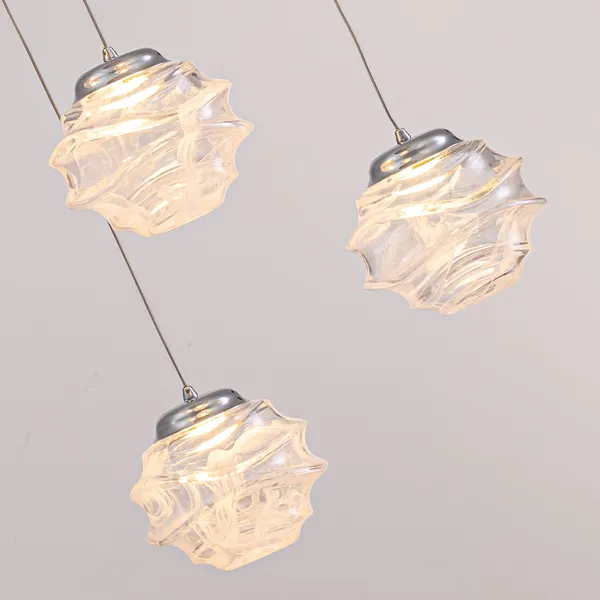 Изображение товара Потолочный светильник DeLight Collection MD25030003-3A (chrome/clear)