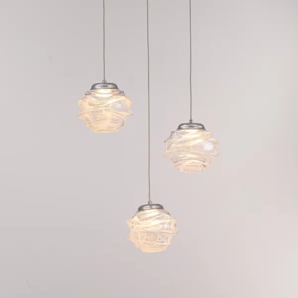 Изображение товара Потолочный светильник DeLight Collection MD25030003-3A (chrome/clear)