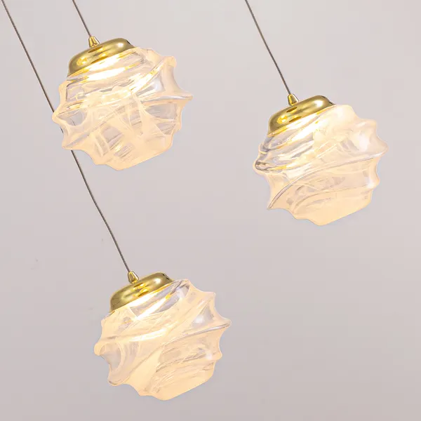 Изображение товара Потолочный светильник DeLight Collection MD25030003-3A (gold/clear)