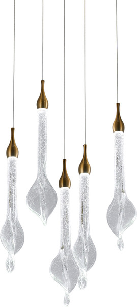 Изображение товара Люстра DeLight Collection OD2433-5 (gold/clear)