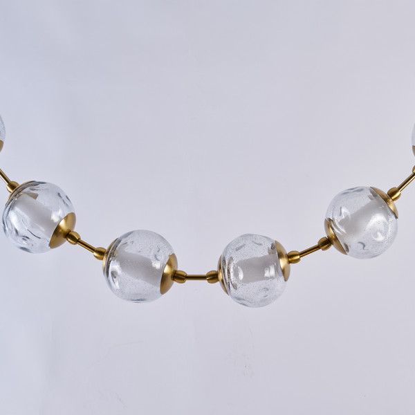 Изображение товара Люстра DeLight Collection OD2437A-16 (brass/clear)