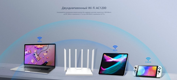 Изображение товара Беспроводной маршрутизатор Netis NC63 (белый)