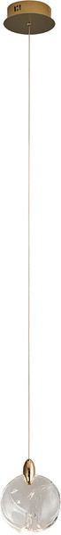 Изображение товара Потолочный светильник DeLight Collection OD2440-1 (gold/clear)