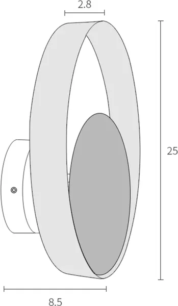 Изображение товара Бра DeLight Collection Wall lamp MT8829-D (бронзовый/черный)