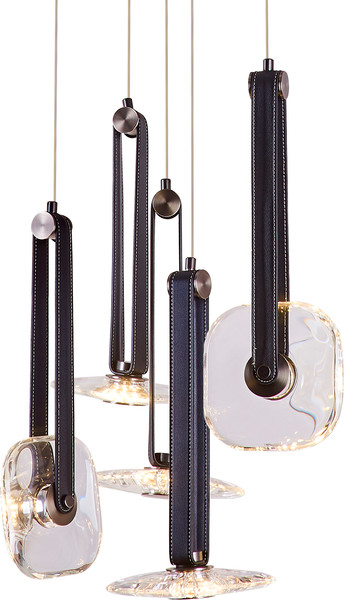 Изображение товара Люстра DeLight Collection OD2553-5 (black/clear)