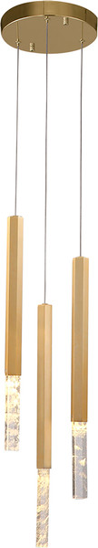Изображение товара Потолочный светильник DeLight Collection Vita MD7747-3A (old br.brass)