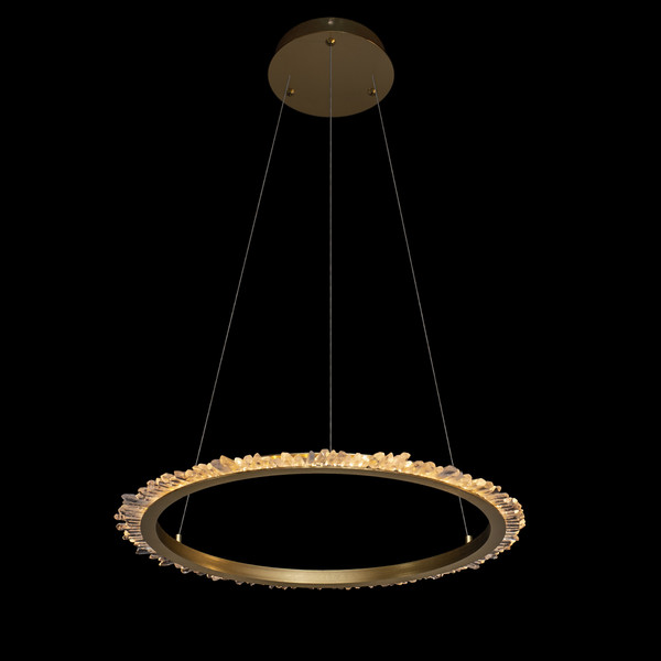 Изображение товара Потолочный светильник DeLight Collection Quartz Halo MD20020154-1B (satin gold)