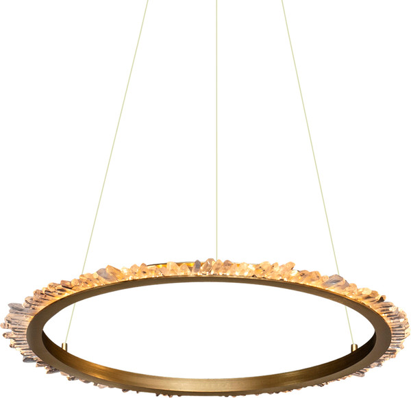 Изображение товара Потолочный светильник DeLight Collection Quartz Halo MD20020154-1B (satin gold)