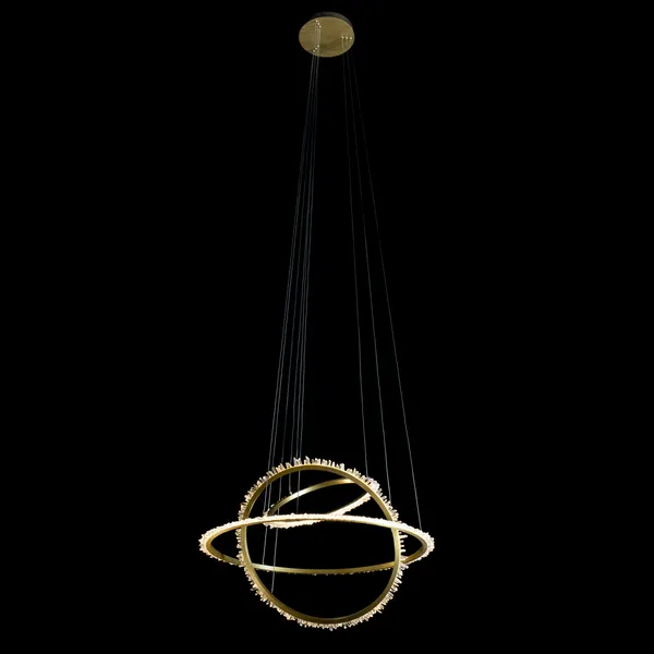 Изображение товара Потолочный светильник DeLight Collection Quartz Halo MD20020154-3A (satin gold)