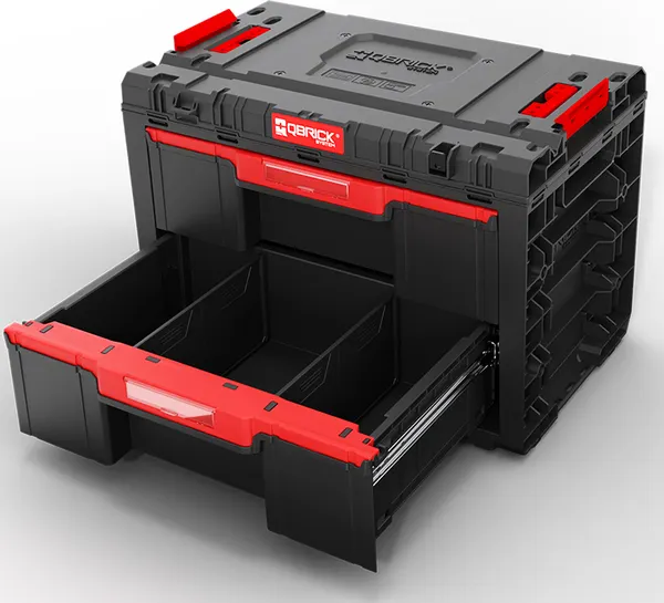 Изображение товара Ящик для инструментов QBrick System Prime Drawer 2 Toolbox Basic / SKRQPRIMD2BCZAPG001