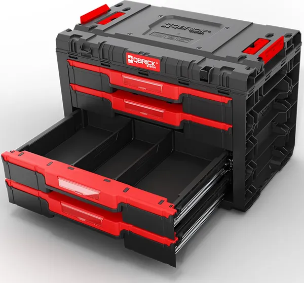 Изображение товара Ящик для инструментов QBrick System Prime Drawer 4 Toolbox Basic / SKRQPRIMD4BCZAPG001