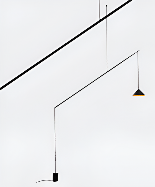 Изображение товара Потолочный светильник Italline IT03-1429 (black/orange)