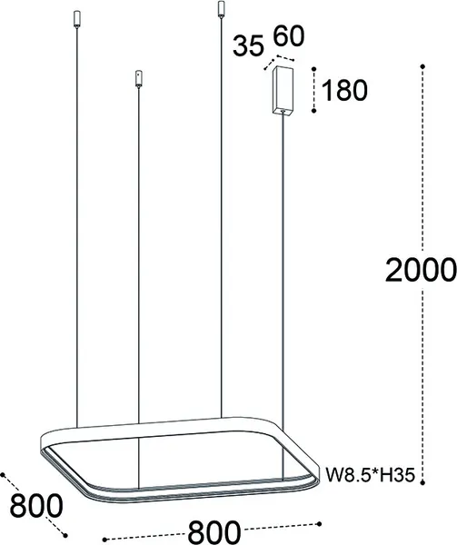 Изображение товара Потолочный светильник Italline 3000K IT013-6024 (black)