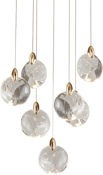 Изображение товара Люстра DeLight Collection OD2440-7 (gold/clear)