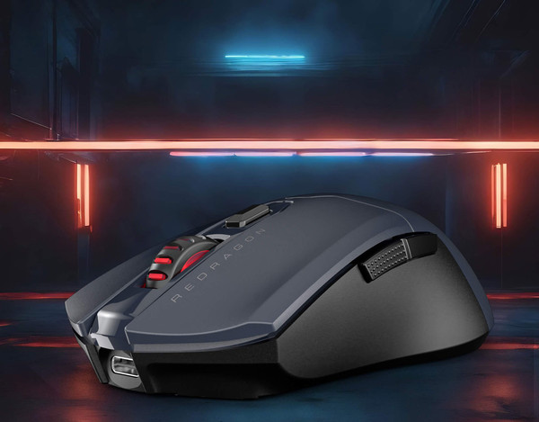 Изображение товара Мышь Redragon Fyzy Lite M995GB-LIT (серый/черный)