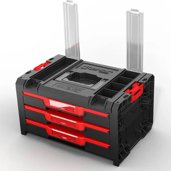 Изображение товара Ящик для инструментов QBrick System Pro Drawer 3 Toolbox 2.0 Profi Basic / SKRQPRODP3B2CZAPG001