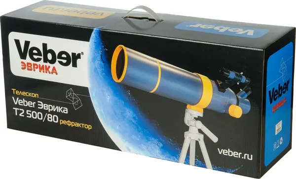Изображение товара Телескоп Veber Эврика T2 500/80 / 33198