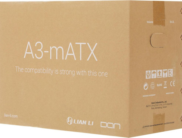 Изображение товара Корпус для компьютера Lian Li A3 / G99.A3X.R0 (без БП, черный)