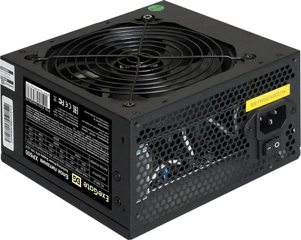 Изображение товара Блок питания для компьютера ExeGate XP600 / EX219465RUS-PC