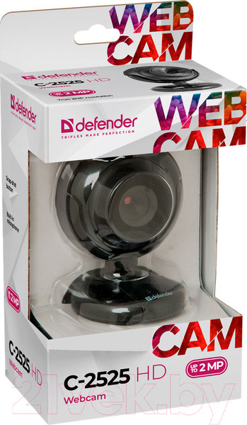 Изображение товара Веб-камера Defender C-2525HD / 63252 (черный)