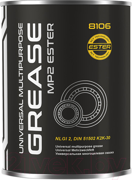 Изображение товара Смазка техническая Mannol MP-2 Universal Multipurpose Grease / 8106 (800г)