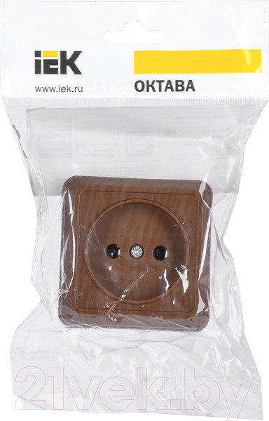 Изображение товара Розетка IEK Октава ERO10-K04-10-DC (дуб)