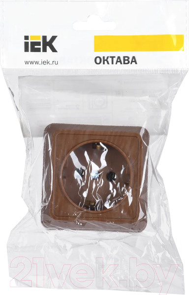Изображение товара Розетка IEK Октава ERO11-K04-16-DC (дуб)