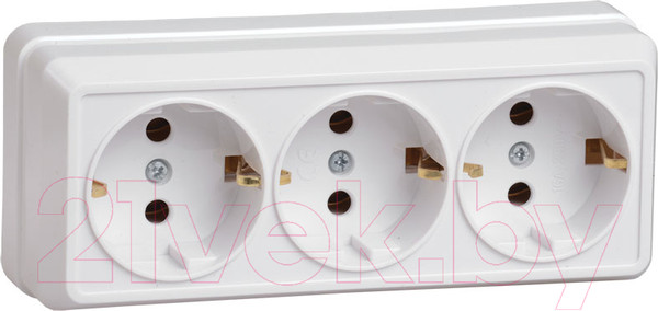 Изображение товара Розетка IEK Октава ERO31-K01-16-DC (белый)