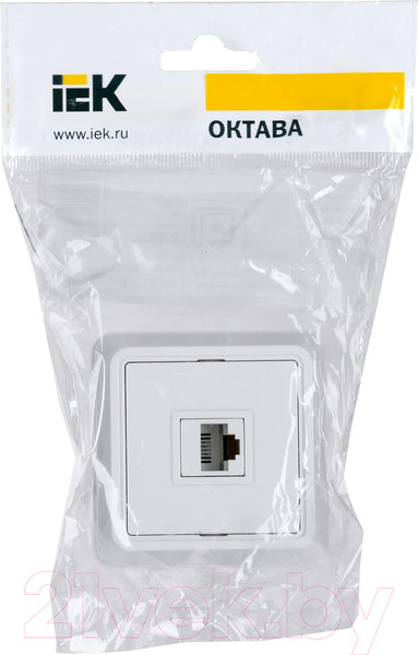 Изображение товара Розетка IEK Октава ETO10-K01-DC (белый)