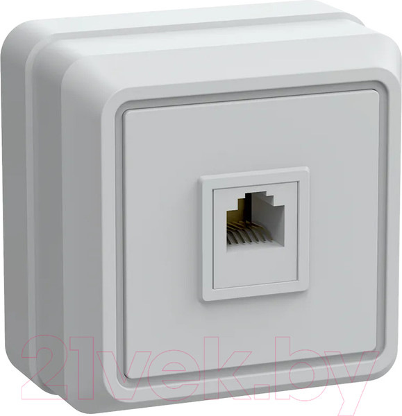Изображение товара Розетка IEK Октава ETO10-K01-DC (белый)