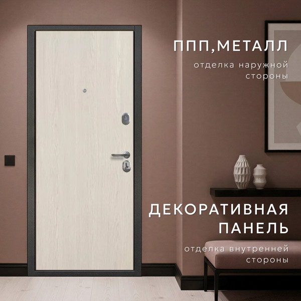 Изображение товара Входная дверь Guard МСТ-1 96x205 правая (антик медь/венге)